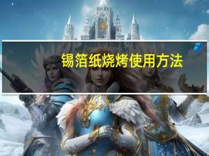 锡箔纸烧烤使用方法