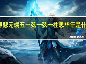 锦瑟无端五十弦一弦一柱思华年是什么动物（锦瑟无端五十弦一弦一柱思华年什么意思）