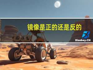 镜像是正的还是反的
