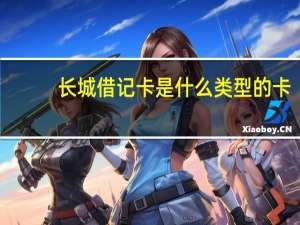 长城借记卡是什么类型的卡（有什么功能）