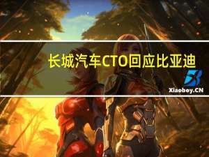 长城汽车CTO回应比亚迪：只是口头强调那一定是嘴上蜜糖内心砒霜