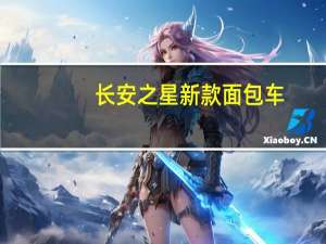 长安之星新款面包车