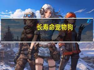 长寿命宠物狗