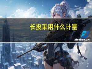 长投采用什么计量