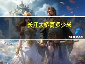 长江大桥高多少米