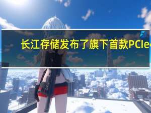 长江存储发布了旗下首款PCIe4.0规格的旗舰级SSD致态TiPro7000