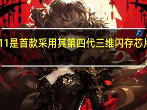 长江存储PC411是首款采用其第四代三维闪存芯片的消费级固态硬盘