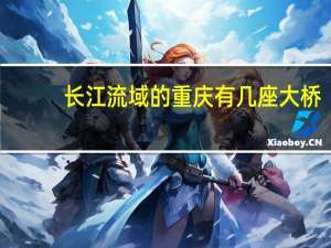 长江流域的重庆有几座大桥