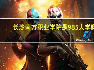 长沙南方职业学院是985大学吗