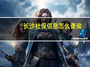 长沙社保信息怎么查询