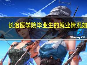 长治医学院毕业生的就业情况如何