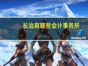 长治有哪些会计事务所