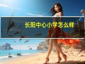 长阳中心小学怎么样