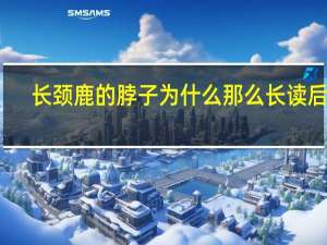 长颈鹿的脖子为什么那么长读后感（长颈鹿的脖子为什么那么长）
