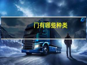 门有哪些种类