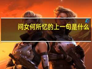问女何所忆的上一句是什么