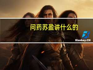 问药苏盈讲什么的（问药苏盈）