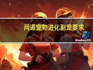 问道宠物进化副宠要求