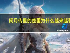 闵月传里的楚国为什么越来越弱（闵月传）