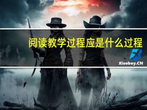 阅读教学过程应是什么过程