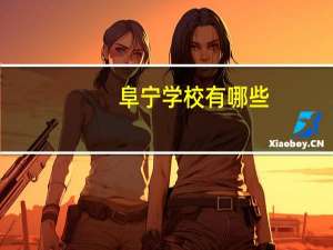 阜宁学校有哪些