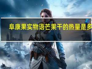 阜康 果实物语 芒果干的热量是多少