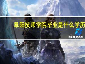 阜阳技师学院毕业是什么学历