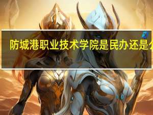 防城港职业技术学院是民办还是公办