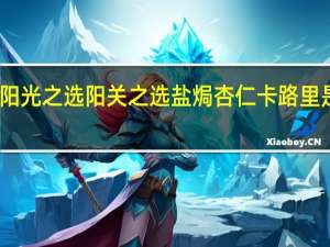 阳光之选 阳关之选盐焗杏仁卡路里是多少