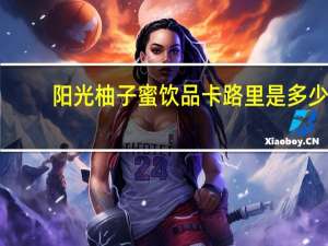 阳光 柚子蜜饮品卡路里是多少