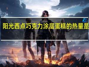 阳光西点 巧克力涂层蛋糕的热量是多少