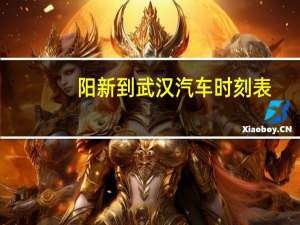 阳新到武汉汽车时刻表
