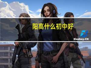阳高什么初中好