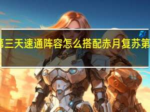 阴阳师赤月复苏第三天速通阵容怎么搭配 赤月复苏第三天速通阵容搭配推荐