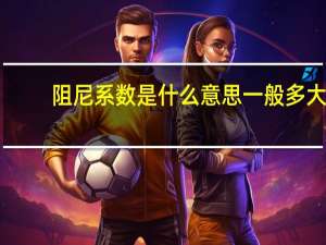 阻尼系数是什么意思一般多大