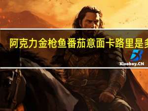 阿克力 金枪鱼番茄意面卡路里是多少