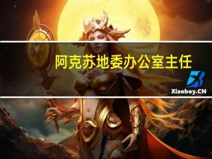 阿克苏地委办公室主任