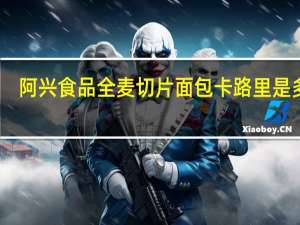 阿兴食品 全麦切片面包卡路里是多少
