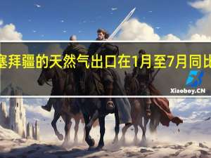 阿塞拜疆的天然气出口在1月至7月同比增长了7%