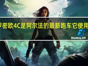 阿尔法罗密欧4C是阿尔法的最新跑车它使用全碳纤维结构