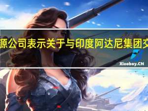 阿布扎比国家能源公司表示关于与印度阿达尼集团交易的报道“毫无根据”