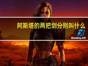 阿斯塔的两把剑分别叫什么