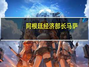 阿根廷经济部长马萨：预期国际货币基金组织批准发放75亿美元贷款