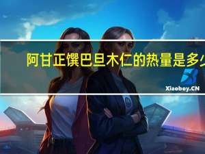 阿甘正馔 巴旦木仁的热量是多少
