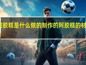 阿胶糕是什么做的 制作的阿胶糕的材料介绍