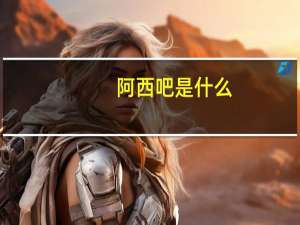 阿西吧是什么