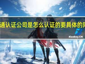 阿里巴巴诚信通认证公司是怎么认证的要具体的 阿里巴巴诚信通会员