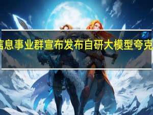 阿里智能信息事业群宣布发布自研大模型夸克App将全面升级