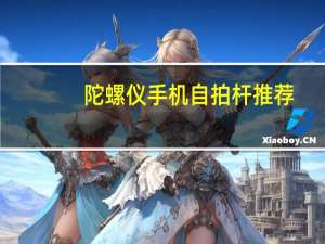 陀螺仪手机自拍杆推荐（陀螺仪手机）