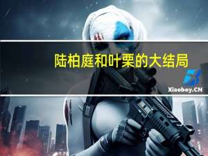 陆柏庭和叶栗的大结局（陆柏庭和叶栗的大结局）